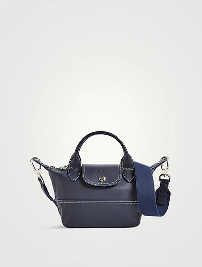 XS Le Pliage Xtra Leather Bag