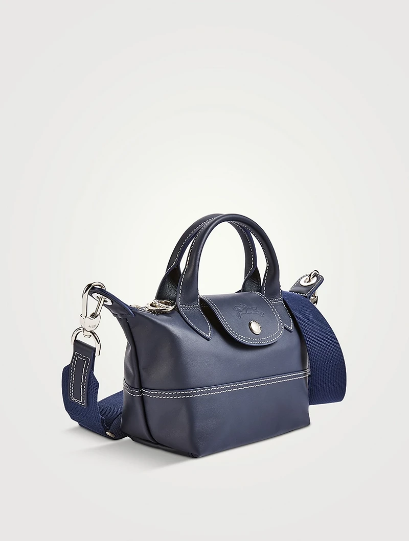 XS Le Pliage Xtra Leather Bag