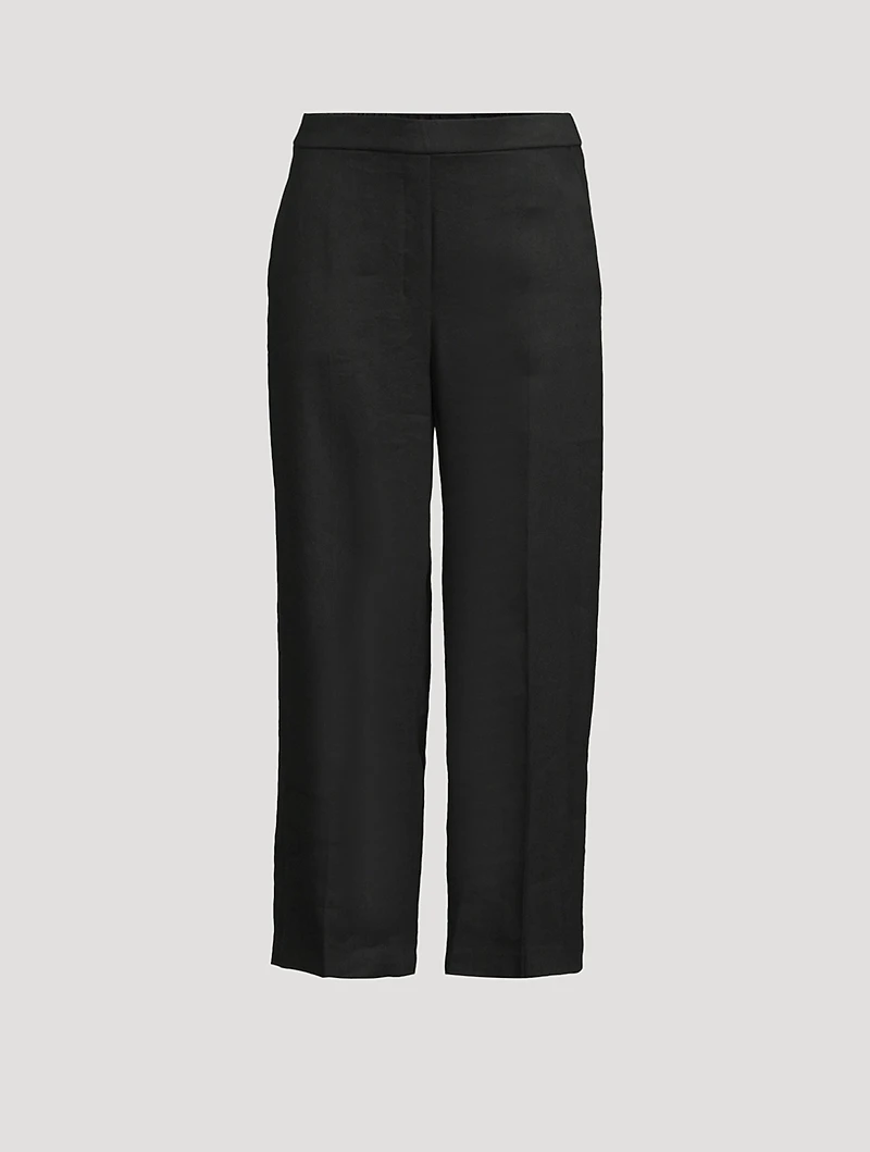 Straight-Leg Trousers