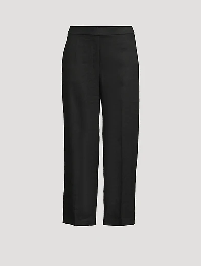 Straight-Leg Trousers