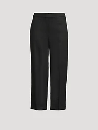 Straight-Leg Trousers