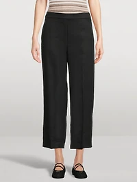 Straight-Leg Trousers