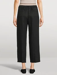 Straight-Leg Trousers