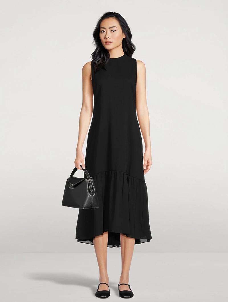 Tiered Midi Dress