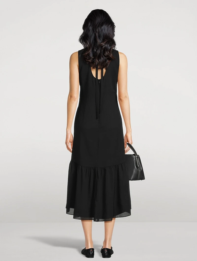 Tiered Midi Dress