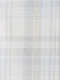 Sleeveless Top Plaid Print