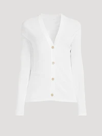 Pointelle Cardigan
