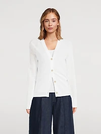 Pointelle Cardigan