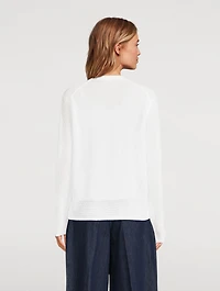 Pointelle Cardigan