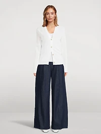 Pointelle Cardigan