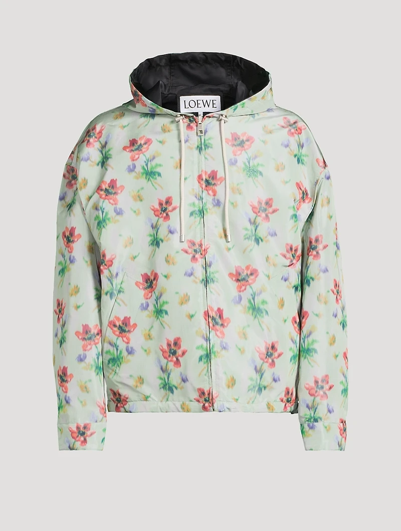 Nylon And Silk Reversible Jacket
