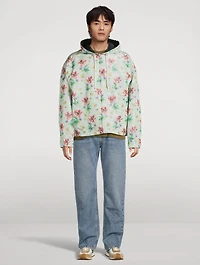 Nylon And Silk Reversible Jacket