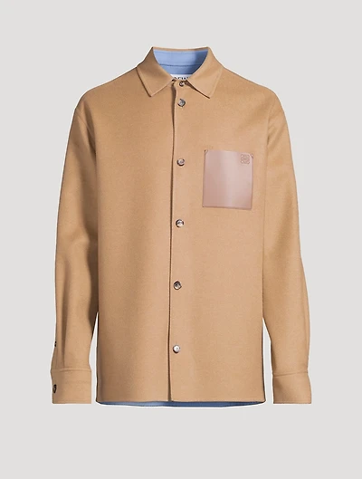 Wool And Cashmere Overshirt