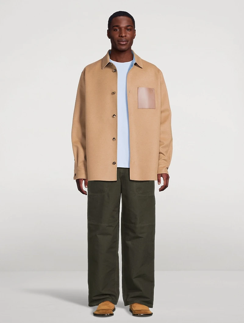 Wool And Cashmere Overshirt