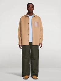 Wool And Cashmere Overshirt