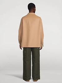 Wool And Cashmere Overshirt