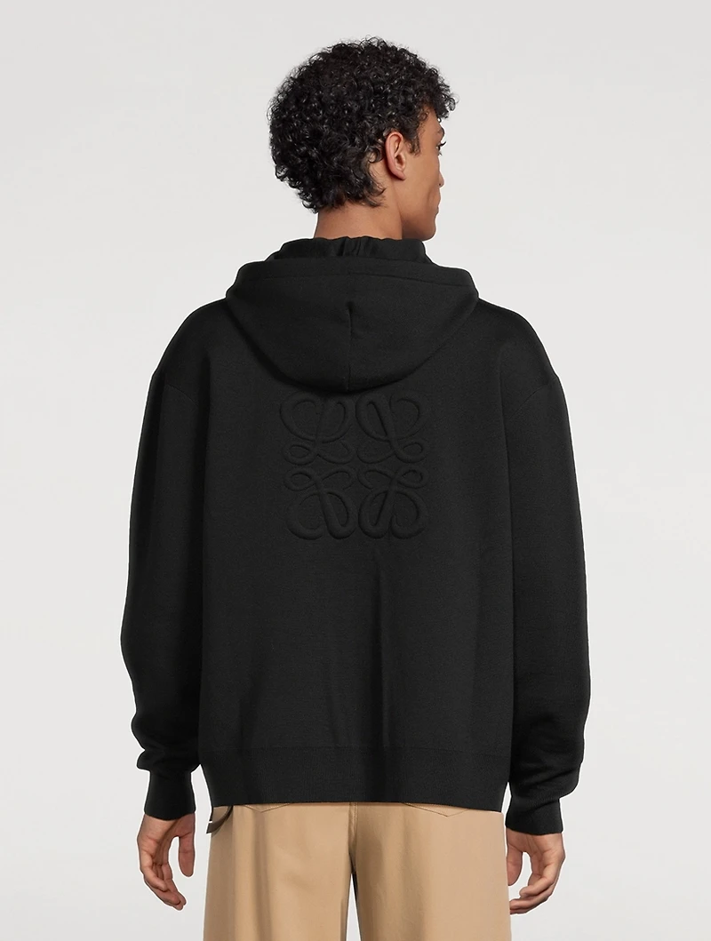 Anagram Zip-Up Hoodie