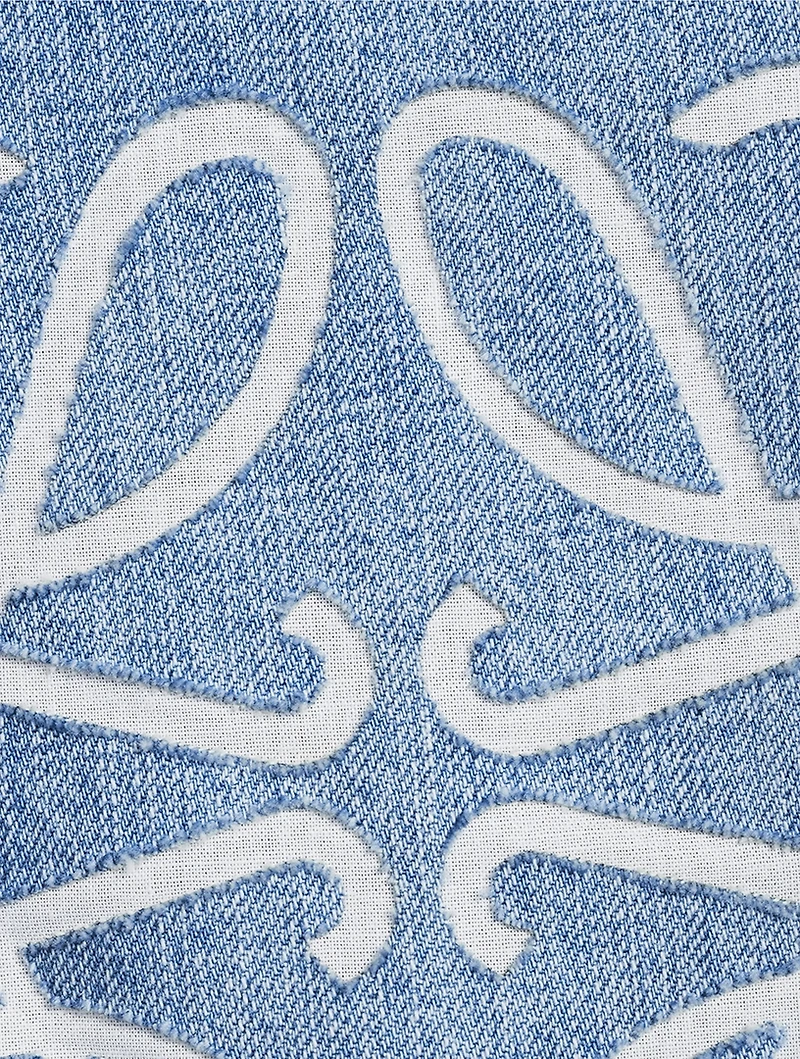 Anagram Denim Shorts