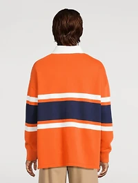 Cotton Polo Long-Sleeve Shirt