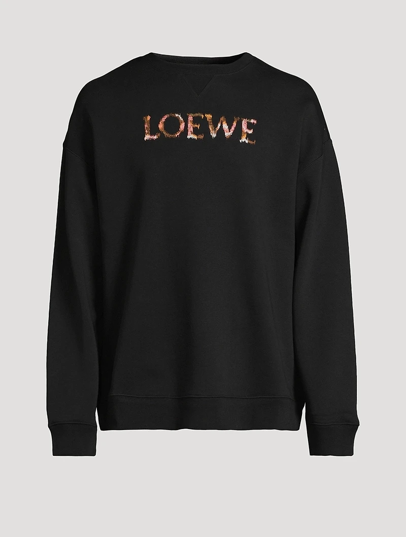 Cotton Logo Sweatshirt