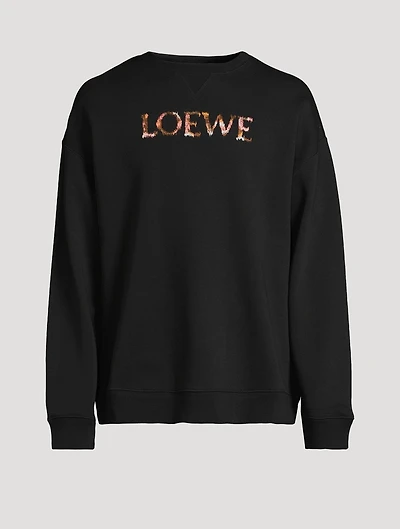 Cotton Logo Sweatshirt