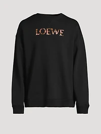 Cotton Logo Sweatshirt