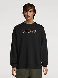 Cotton Logo Sweatshirt