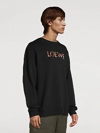 Cotton Logo Sweatshirt