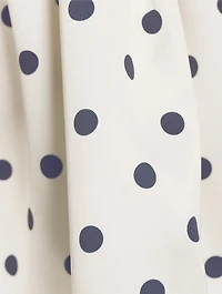 Corset Mini Dress Polka Dot Print