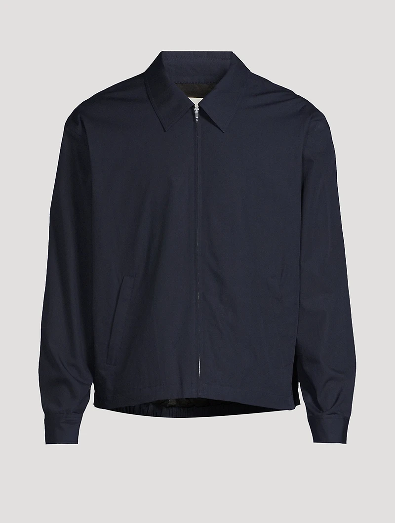 Poplin Zip Jacket