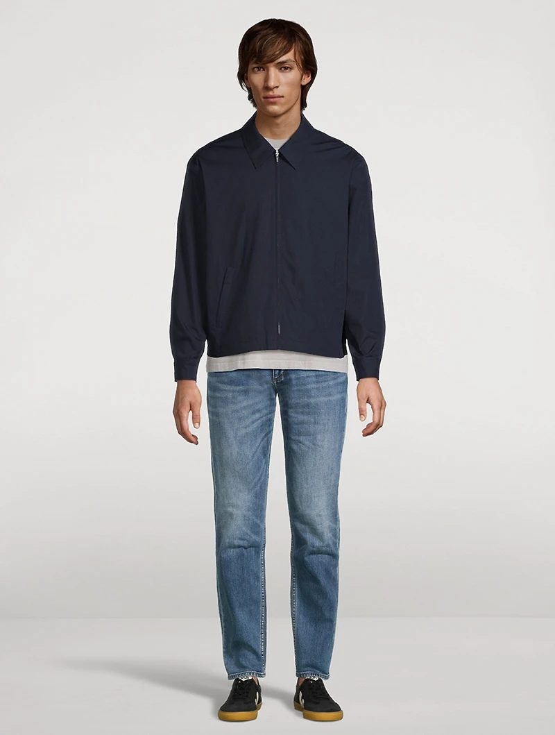 Poplin Zip Jacket