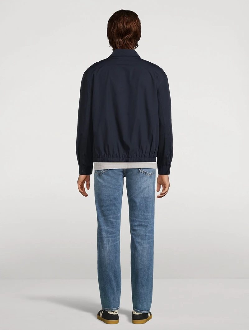 Poplin Zip Jacket