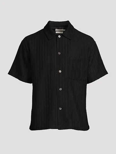 Crochet Short-Sleeve Shirt