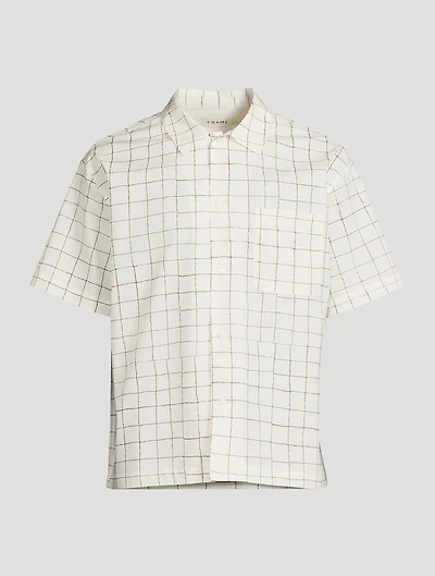 Vintage Print Short-Sleeve Shirt