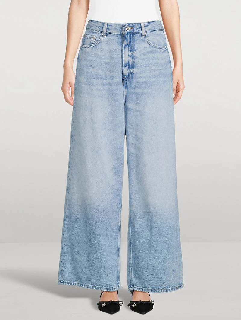 Wide-Leg Jeans