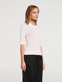 Polo Shirt Gingham Print