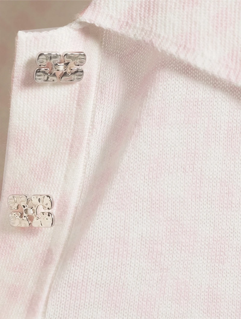 Polo Shirt Gingham Print