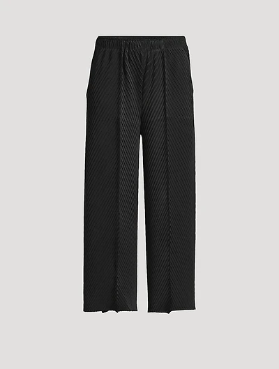 Soft Fold Pleats Pants