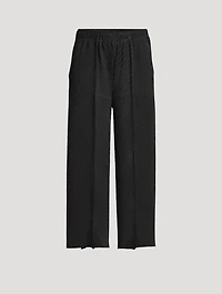 Soft Fold Pleats Pants