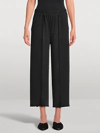 Soft Fold Pleats Pants