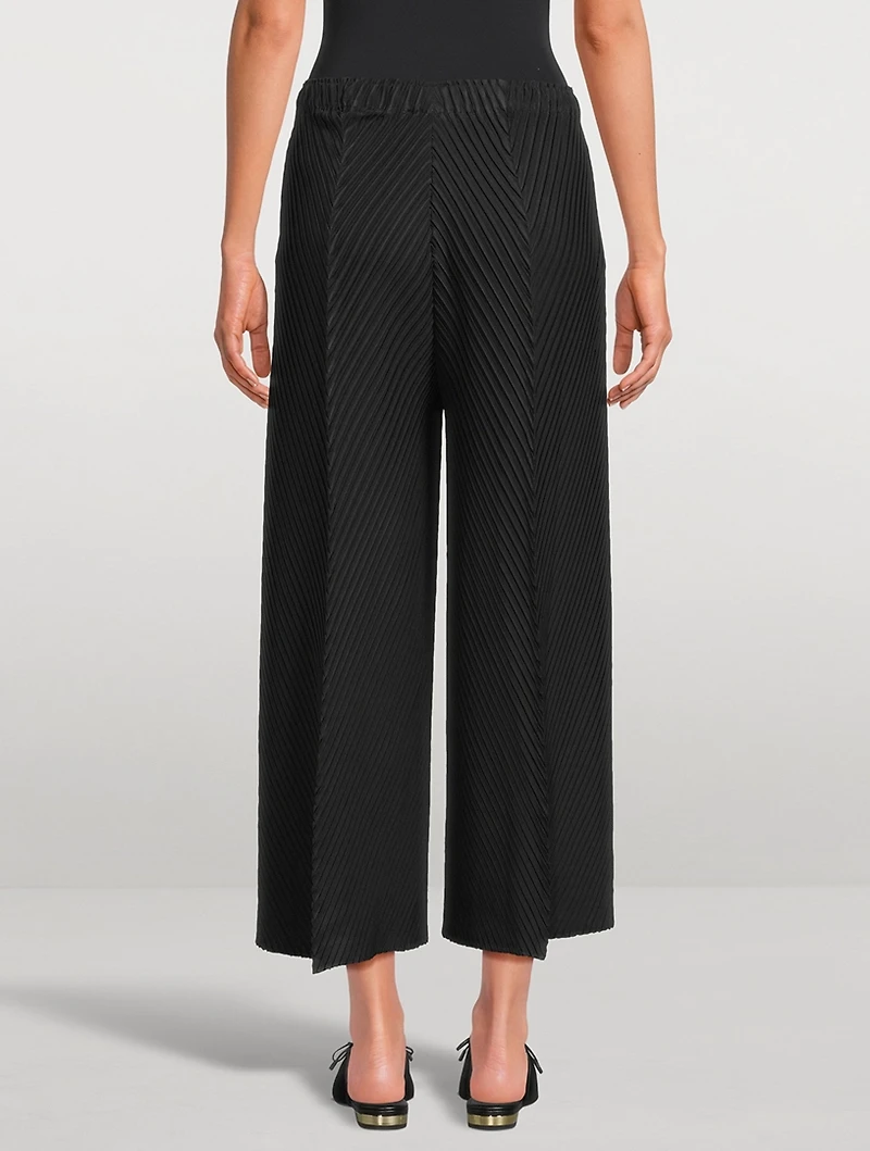 Soft Fold Pleats Pants