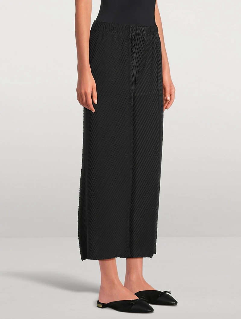 Soft Fold Pleats Pants
