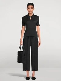 Soft Fold Pleats Pants