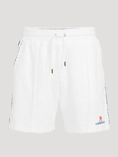 Monogram Jacquard Terry Shorts