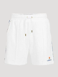 Monogram Jacquard Terry Shorts