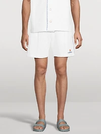 Monogram Jacquard Terry Shorts