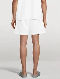 Monogram Jacquard Terry Shorts