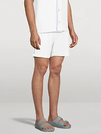 Monogram Jacquard Terry Shorts