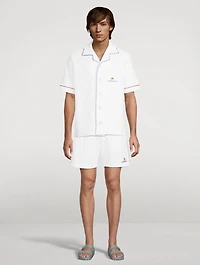 Monogram Jacquard Terry Shorts