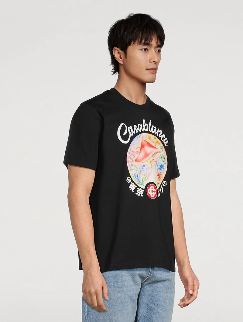 Mushroom Emblem T-Shirt